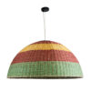 LEDTM® CABALLEROS 02062 Boho Κρεμαστό Φωτιστικό Οροφής με Ντουί 1 x E27 AC 220-240V IP20 - Πολύχρωμο - Μ100 x Π100 x Υ53cm - Image 4