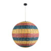 LEDTM® CABALLEROS 02063 Boho Κρεμαστό Φωτιστικό Οροφής με Ντουί 1 x E27 AC 220-240V IP20 - Πολύχρωμο - Μ70 x Π70 x Υ70cm - Image 4