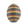 LEDTM® CABALLEROS 02065 Boho Κρεμαστό Φωτιστικό Οροφής με Ντουί 1 x E27 AC 220-240V IP20 - Πολύχρωμο - Μ40 x Π40 x Υ50cm - Image 2