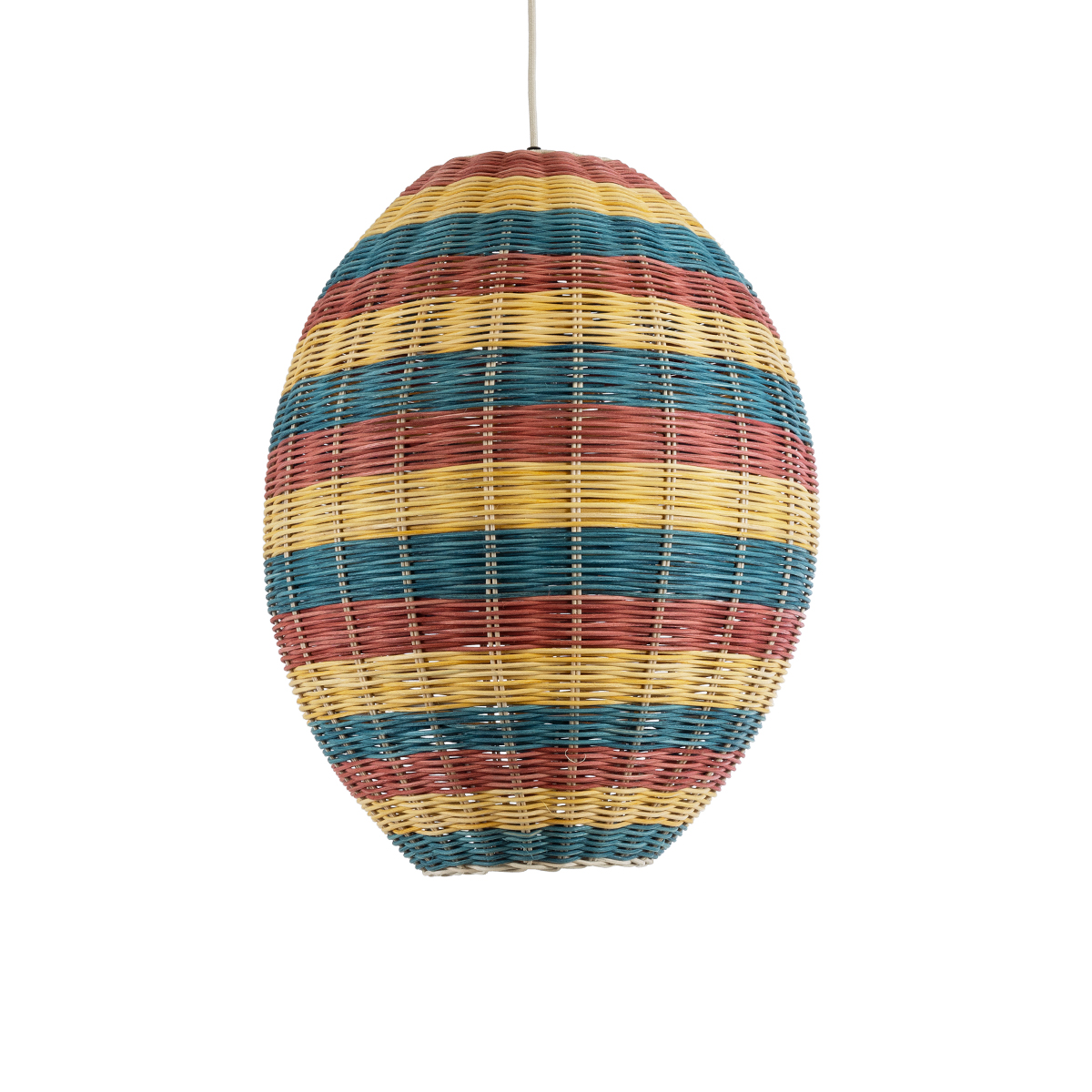 LEDTM® CABALLEROS 02065 Boho Κρεμαστό Φωτιστικό Οροφής με Ντουί 1 x E27 AC 220-240V IP20 - Πολύχρωμο - Μ40 x Π40 x Υ50cm - Image 5