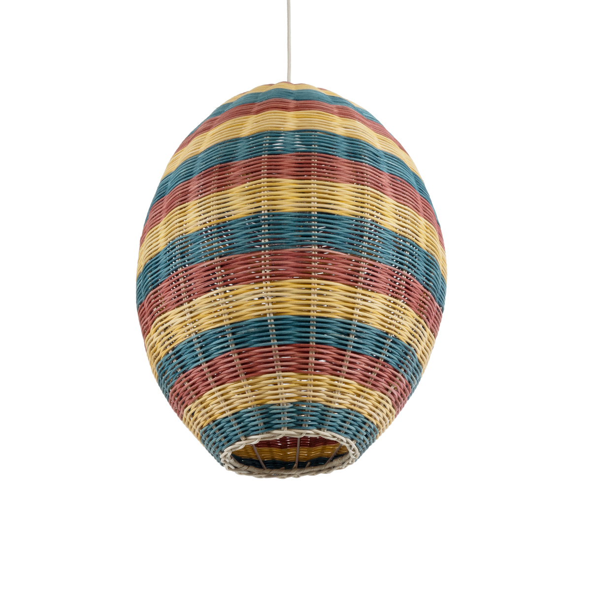 LEDTM® CABALLEROS 02065 Boho Κρεμαστό Φωτιστικό Οροφής με Ντουί 1 x E27 AC 220-240V IP20 - Πολύχρωμο - Μ40 x Π40 x Υ50cm - Image 6