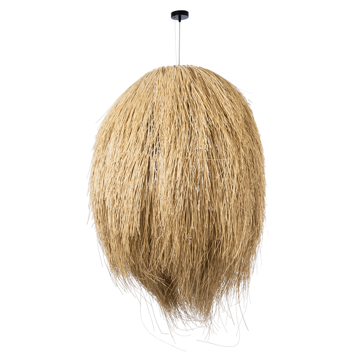 LEDTM® ARCHIPELAGO 02067 Boho Κρεμαστό Φωτιστικό Οροφής με Ντουί 1 x E27 AC 220-240V IP20 - Μπεζ - Μ100 x Π100 x Υ120cm - Image 4