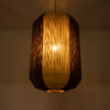 LEDTM® SALERNO 02076 Boho Κρεμαστό Φωτιστικό Οροφής με Ντουί 1 x E27 AC 220-240V IP20 - Μπεζ & Καφέ - Μ50 x Π50 x Υ80cm - Image 3