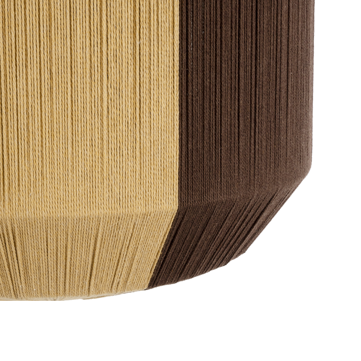 LEDTM® SALERNO 02076 Boho Κρεμαστό Φωτιστικό Οροφής με Ντουί 1 x E27 AC 220-240V IP20 - Μπεζ & Καφέ - Μ50 x Π50 x Υ80cm - Image 8