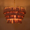 LEDTM® MISSOULA 02090 Boho Κρεμαστό Φωτιστικό Οροφής με Ντουί 1 x E27 AC 220-240V IP20 - Ροζ & Χρυσό - Μ60 x Π60 x Υ40cm - Image 3