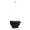 LEDTM® MISSOULA 02091 Boho Κρεμαστό Φωτιστικό Οροφής με Ντουί 1 x E27 AC 220-240V IP20 - Μαύρο & Χρυσό - Μ60 x Π60 x Υ40cm - Image 4