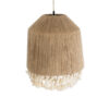 LEDTM® PUERTORICO 02092 Boho Κρεμαστό Φωτιστικό Οροφής με Ντουί 1 x E27 AC 220-240V IP20 - Μπεζ & Λευκό - Μ40 x Π40 x Υ45cm - Image 6