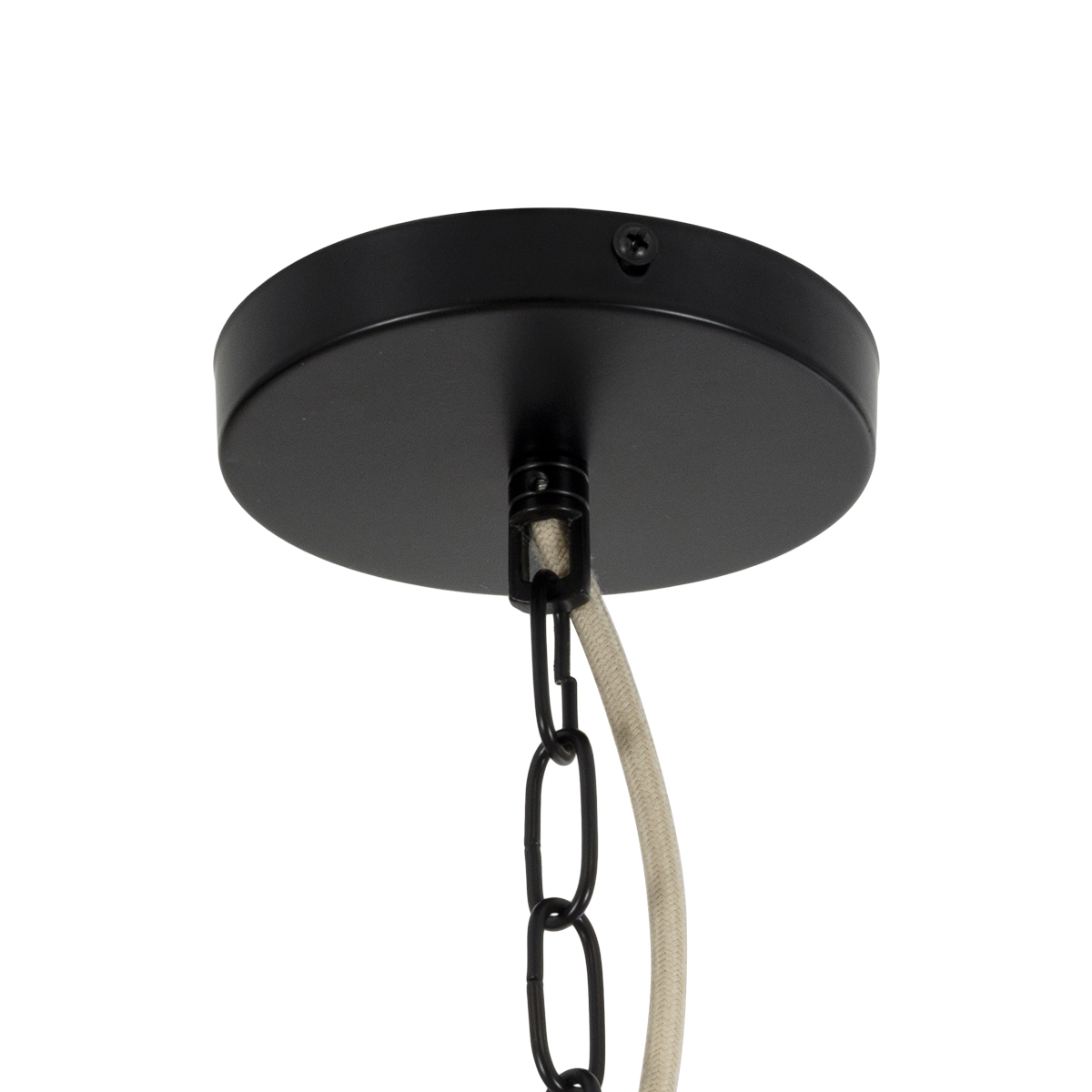 LEDTM® PUERTORICO 02093 Boho Κρεμαστό Φωτιστικό Οροφής με Ντουί 3 x E27 AC 220-240V IP20 - Μπεζ - Μ80 x Π80 x Υ80cm - Image 10