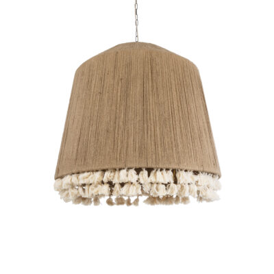 Alternative view of LEDTM® PUERTORICO 02093 Boho Κρεμαστό Φωτιστικό Οροφής με Ντουί 3 x E27 AC 220-240V IP20 - Μπεζ - Μ80 x Π80 x Υ80cm