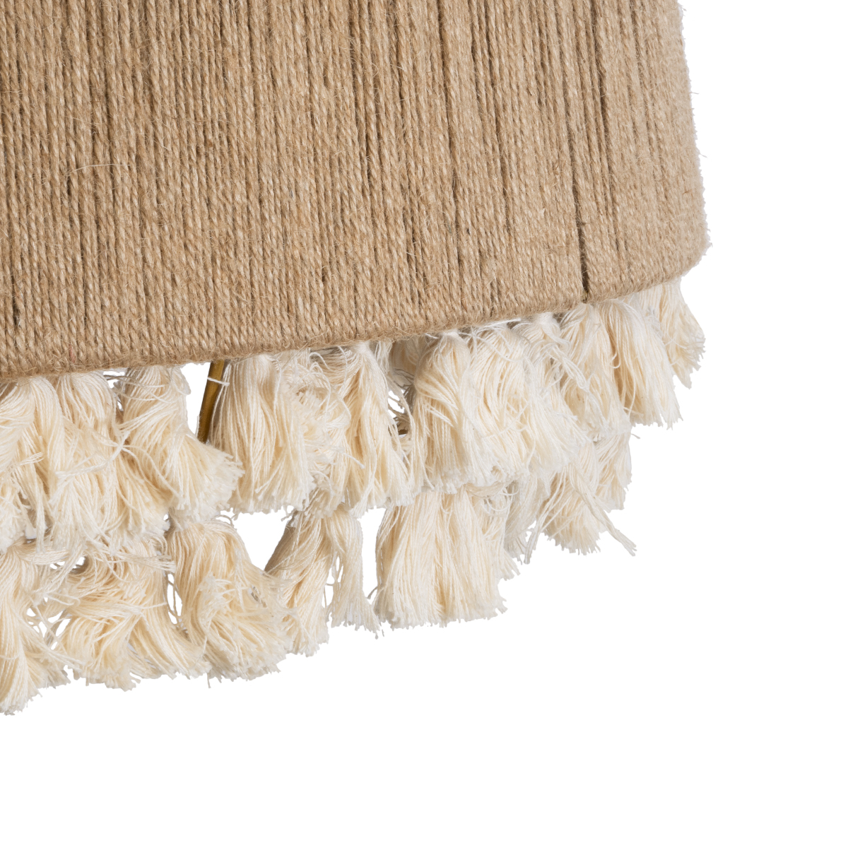 LEDTM® PUERTORICO 02093 Boho Κρεμαστό Φωτιστικό Οροφής με Ντουί 3 x E27 AC 220-240V IP20 - Μπεζ - Μ80 x Π80 x Υ80cm - Image 9