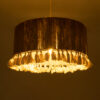 LEDTM® PUERTORICO 02094 Boho Κρεμαστό Φωτιστικό Οροφής με Ντουί 1 x E27 AC 220-240V IP20 - Μπεζ & Λευκό - Μ50 x Π50 x Υ27cm - Image 3