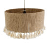 LEDTM® PUERTORICO 02094 Boho Κρεμαστό Φωτιστικό Οροφής με Ντουί 1 x E27 AC 220-240V IP20 - Μπεζ & Λευκό - Μ50 x Π50 x Υ27cm - Image 7