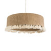 LEDTM® PUERTORICO 02095 Boho Κρεμαστό Φωτιστικό Οροφής με Ντουί 3 x E27 AC 220-240V IP20 - Μπεζ - Μ80 x Π80 x Υ27cm - Image 2