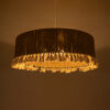 LEDTM® PUERTORICO 02095 Boho Κρεμαστό Φωτιστικό Οροφής με Ντουί 3 x E27 AC 220-240V IP20 - Μπεζ - Μ80 x Π80 x Υ27cm - Image 3