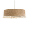 LEDTM® PUERTORICO 02095 Boho Κρεμαστό Φωτιστικό Οροφής με Ντουί 3 x E27 AC 220-240V IP20 - Μπεζ - Μ80 x Π80 x Υ27cm - Image 5