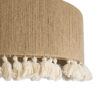 LEDTM® PUERTORICO 02095 Boho Κρεμαστό Φωτιστικό Οροφής με Ντουί 3 x E27 AC 220-240V IP20 - Μπεζ - Μ80 x Π80 x Υ27cm - Image 8