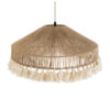 LEDTM® PUERTORICO 02098 Boho Κρεμαστό Φωτιστικό Οροφής με Ντουί 1 x E27 AC 220-240V IP20 - Μπεζ & Λευκό - Μ50 x Π50 x Υ25cm - Image 7