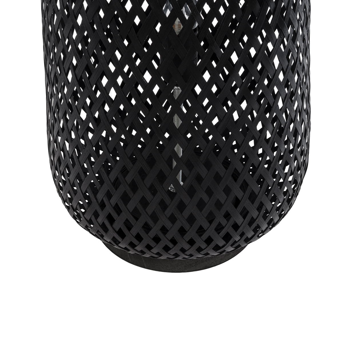 LEDTM® MAMIZU 02110 Boho Επιδαπέδιο Φωτιστικό με Ντουί 1 x E27 AC 220-240V IP20 - Μαύρο - Μ28 x Π28 x Υ93cm - Image 7