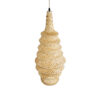 LEDTM® MAUI 02114 Boho Κρεμαστό Φωτιστικό Οροφής με Ντουί 1 x E27 AC 220-240V IP20 - Μπεζ - Μ30 x Π30 x Y77cm - Image 7