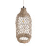 LEDTM® ECUADOR 02116 Boho Κρεμαστό Φωτιστικό Οροφής με Ντουί 1 x E27 AC 220-240V IP20 - Μπεζ - Μ23 x Π23 x Υ50cm - Image 7