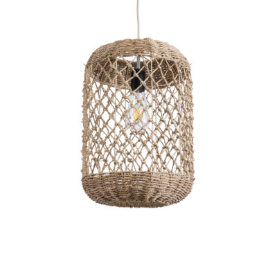 Alternative view of LEDTM® ECUADOR 02117 Boho Κρεμαστό Φωτιστικό Οροφής με Ντουί 1 x E27 AC 220-240V IP20 - Μπεζ - Μ28 x Π28 x Υ40cm