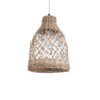 LEDTM® ECUADOR 02118 Boho Κρεμαστό Φωτιστικό Οροφής με Ντουί 1 x E27 AC 220-240V IP20 - Μπεζ - Μ25 x Π25 x Υ35cm - Image 2