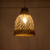 LEDTM® ECUADOR 02118 Boho Κρεμαστό Φωτιστικό Οροφής με Ντουί 1 x E27 AC 220-240V IP20 - Μπεζ - Μ25 x Π25 x Υ35cm - Image 3