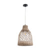 LEDTM® ECUADOR 02118 Boho Κρεμαστό Φωτιστικό Οροφής με Ντουί 1 x E27 AC 220-240V IP20 - Μπεζ - Μ25 x Π25 x Υ35cm - Image 4