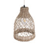 LEDTM® ECUADOR 02118 Boho Κρεμαστό Φωτιστικό Οροφής με Ντουί 1 x E27 AC 220-240V IP20 - Μπεζ - Μ25 x Π25 x Υ35cm - Image 7