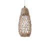 LEDTM® ECUADOR 02119 Boho Κρεμαστό Φωτιστικό Οροφής με Ντουί 1 x E27 AC 220-240V IP20 - Μπεζ - Μ15 x Π15 x Υ35cm - Image 2