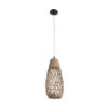LEDTM® ECUADOR 02119 Boho Κρεμαστό Φωτιστικό Οροφής με Ντουί 1 x E27 AC 220-240V IP20 - Μπεζ - Μ15 x Π15 x Υ35cm - Image 4