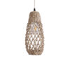 LEDTM® ECUADOR 02119 Boho Κρεμαστό Φωτιστικό Οροφής με Ντουί 1 x E27 AC 220-240V IP20 - Μπεζ - Μ15 x Π15 x Υ35cm - Image 5