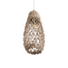 LEDTM® ECUADOR 02119 Boho Κρεμαστό Φωτιστικό Οροφής με Ντουί 1 x E27 AC 220-240V IP20 - Μπεζ - Μ15 x Π15 x Υ35cm - Image 6