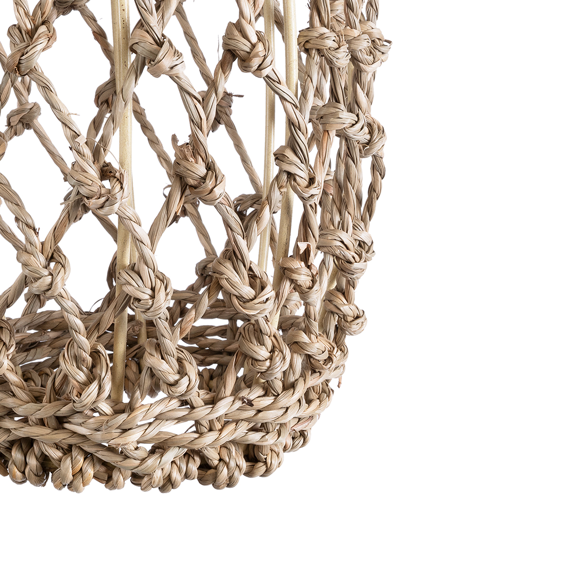 LEDTM® ECUADOR 02119 Boho Κρεμαστό Φωτιστικό Οροφής με Ντουί 1 x E27 AC 220-240V IP20 - Μπεζ - Μ15 x Π15 x Υ35cm - Image 8