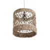 LEDTM® ECUADOR 02120 Boho Κρεμαστό Φωτιστικό Οροφής με Ντουί 1 x E27 AC 220-240V IP20 - Μπεζ - Μ20 x Π20 x Υ20cm - Image 6