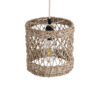 LEDTM® ECUADOR 02120 Boho Κρεμαστό Φωτιστικό Οροφής με Ντουί 1 x E27 AC 220-240V IP20 - Μπεζ - Μ20 x Π20 x Υ20cm - Image 7