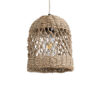 LEDTM® ECUADOR 02121 Boho Κρεμαστό Φωτιστικό Οροφής με Ντουί 1 x E27 AC 220-240V IP20 - Μπεζ - Μ20 x Π20 x Υ25cm - Image 2