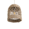 LEDTM® ECUADOR 02121 Boho Κρεμαστό Φωτιστικό Οροφής με Ντουί 1 x E27 AC 220-240V IP20 - Μπεζ - Μ20 x Π20 x Υ25cm - Image 6