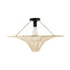 LEDTM® PALERMO 02152 Boho Κρεμαστό Φωτιστικό Οροφής με Ντουί 1 x E27 AC 220-240V IP20 - Μπεζ - Μ60 x Π60 x Υ36cm - Image 4
