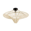 LEDTM® PALERMO 02152 Boho Κρεμαστό Φωτιστικό Οροφής με Ντουί 1 x E27 AC 220-240V IP20 - Μπεζ - Μ60 x Π60 x Υ36cm - Image 5