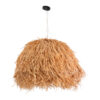 LEDTM® GUADELOUPE 02155 Boho Κρεμαστό Φωτιστικό Οροφής με Ντουί 1 x E27 AC 220-240V IP20 - Καφέ - Μ80 x Π80 x Υ60cm - Image 4