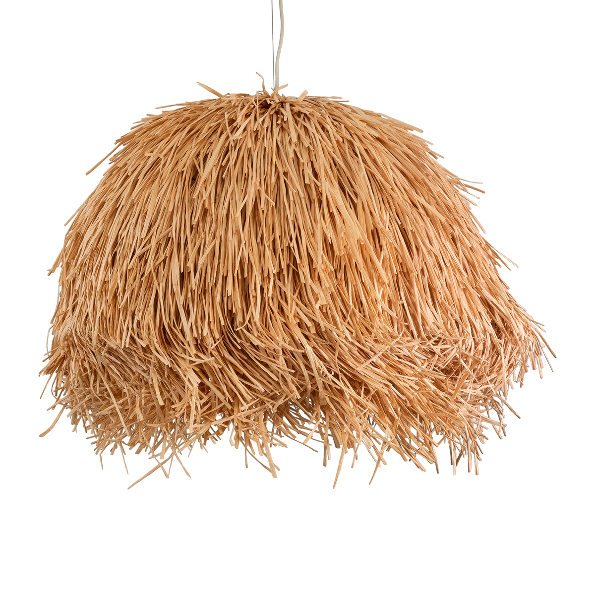 LEDTM® GUADELOUPE 02155 Boho Κρεμαστό Φωτιστικό Οροφής με Ντουί 1 x E27 AC 220-240V IP20 - Καφέ - Μ80 x Π80 x Υ60cm - Image 5