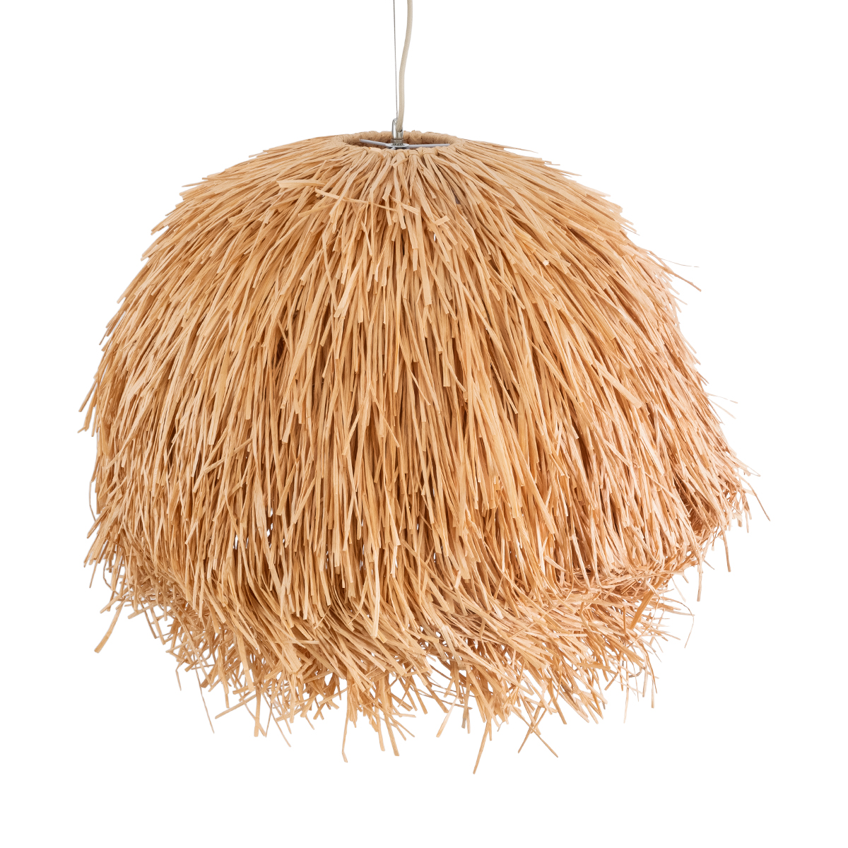 LEDTM® GUADELOUPE 02155 Boho Κρεμαστό Φωτιστικό Οροφής με Ντουί 1 x E27 AC 220-240V IP20 - Καφέ - Μ80 x Π80 x Υ60cm - Image 7