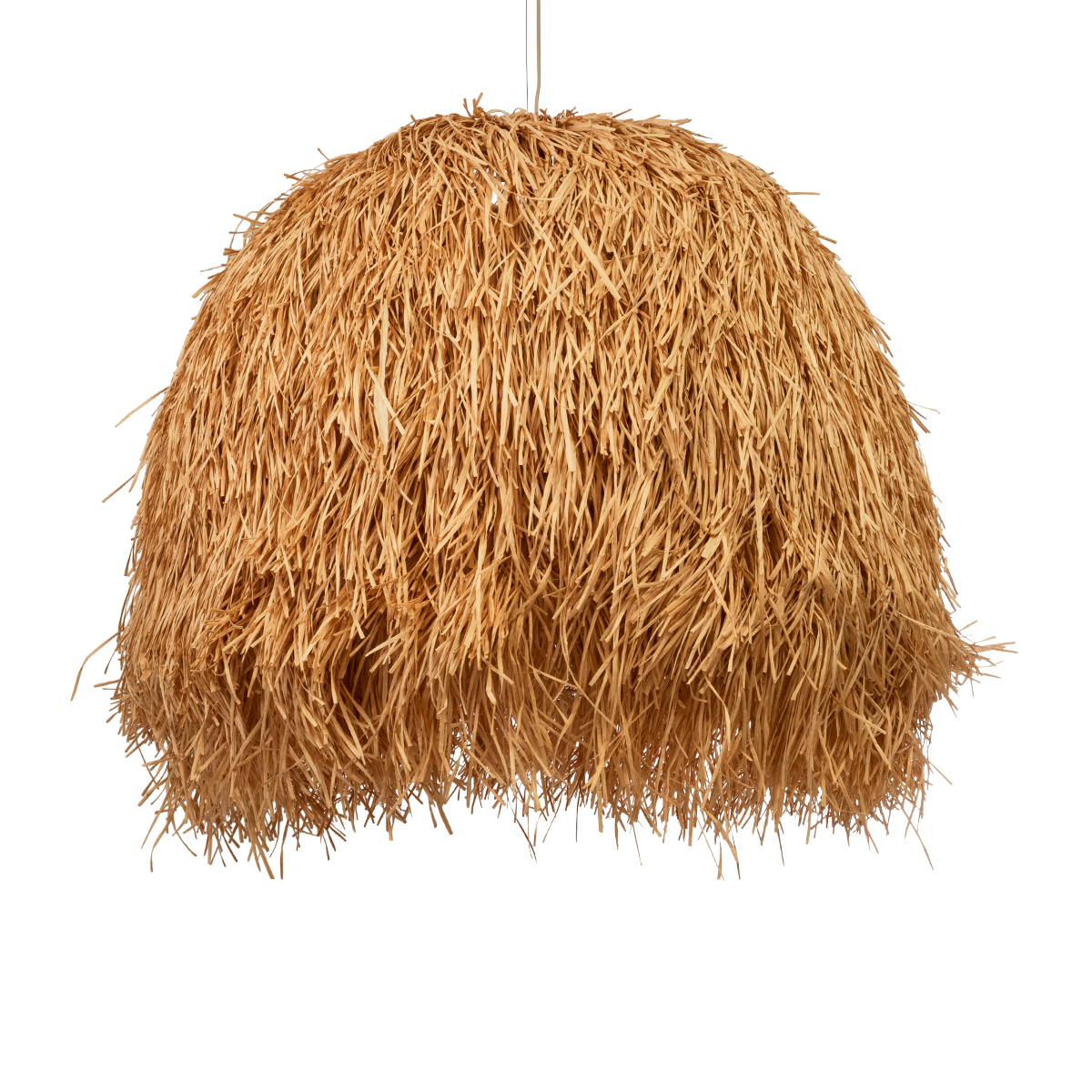 LEDTM® GUADELOUPE 02156 Boho Κρεμαστό Φωτιστικό Οροφής με Ντουί 1 x E27 AC 220-240V IP20 - Μπεζ - Μ120 x Π120 x Υ100cm - Image 2