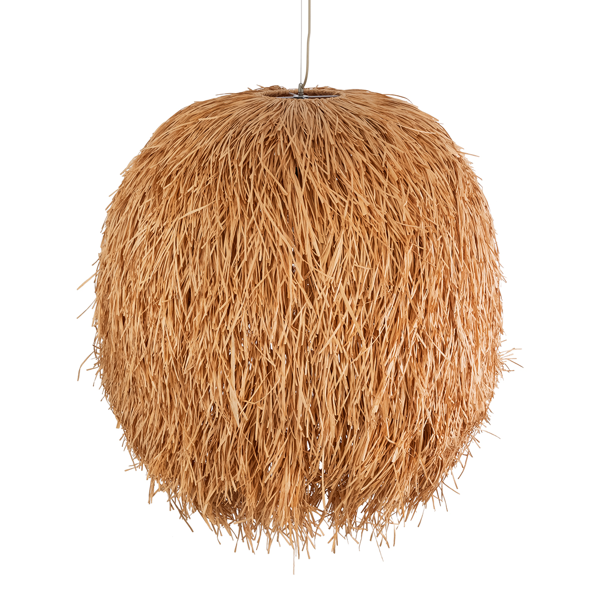 LEDTM® GUADELOUPE 02156 Boho Κρεμαστό Φωτιστικό Οροφής με Ντουί 1 x E27 AC 220-240V IP20 - Μπεζ - Μ120 x Π120 x Υ100cm - Image 7