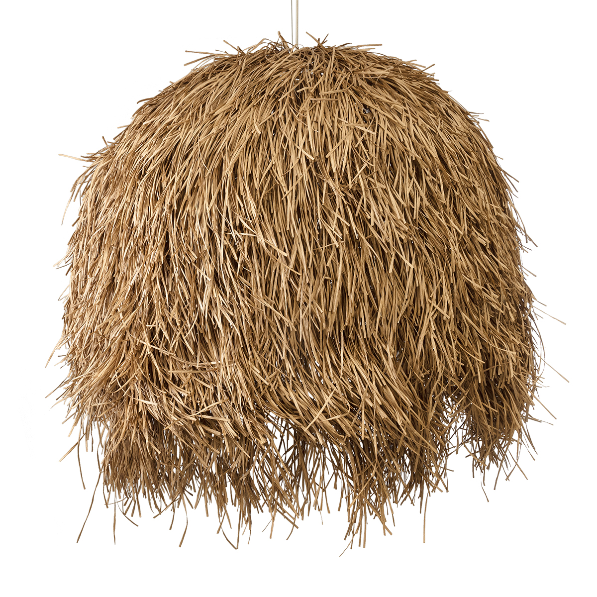 LEDTM® GUADELOUPE 02159 Boho Κρεμαστό Φωτιστικό Οροφής με Ντουί 1 x E27 AC 220-240V IP20 - Μπεζ - Μ120 x Π120 x Υ100cm - Image 5
