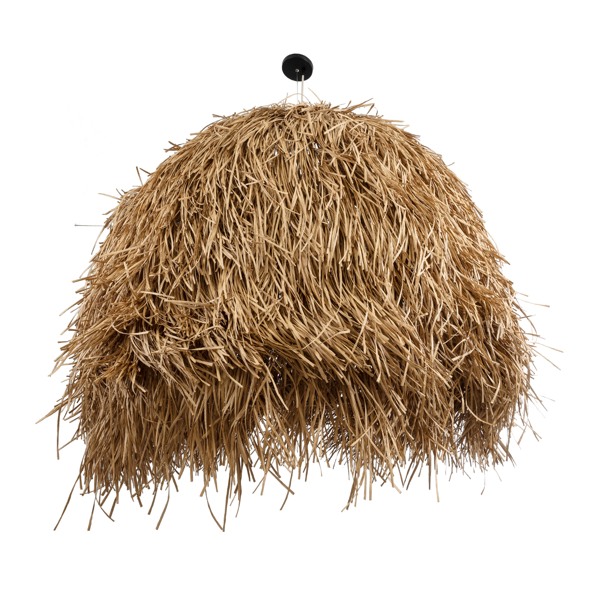 LEDTM® GUADELOUPE 02159 Boho Κρεμαστό Φωτιστικό Οροφής με Ντουί 1 x E27 AC 220-240V IP20 - Μπεζ - Μ120 x Π120 x Υ100cm - Image 6