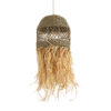 LEDTM® SAINTLUCIA 02160 Boho Κρεμαστό Φωτιστικό Οροφής με Ντουί 1 x E27 AC 220-240V IP20 - Μπεζ & Καφέ - Μ30 x Π30 x Υ90cm - Image 2