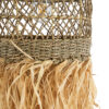 LEDTM® SAINTLUCIA 02160 Boho Κρεμαστό Φωτιστικό Οροφής με Ντουί 1 x E27 AC 220-240V IP20 - Μπεζ & Καφέ - Μ30 x Π30 x Υ90cm - Image 9