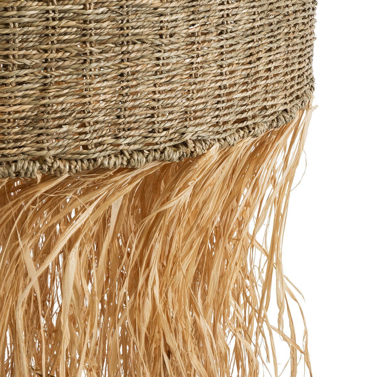 LEDTM® SAINTLUCIA 02161 Boho Κρεμαστό Φωτιστικό Οροφής με Ντουί 1 x E27 AC 220-240V IP20 - Μπεζ - Μ66 x Π66 x Υ120cm - Image 9